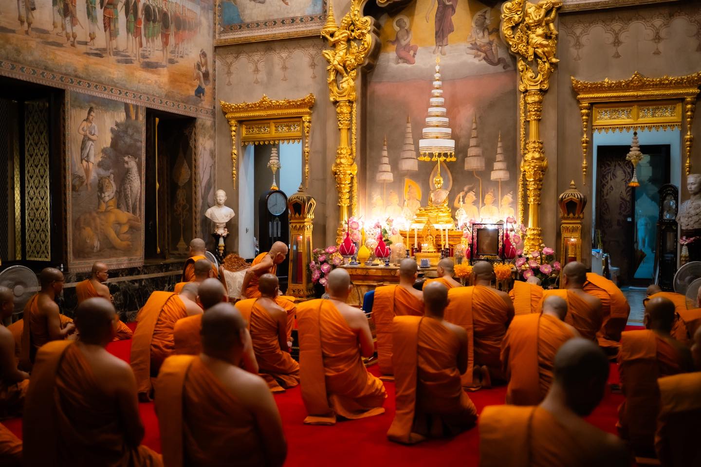 ภาพงานบำเพ็ญกุศล