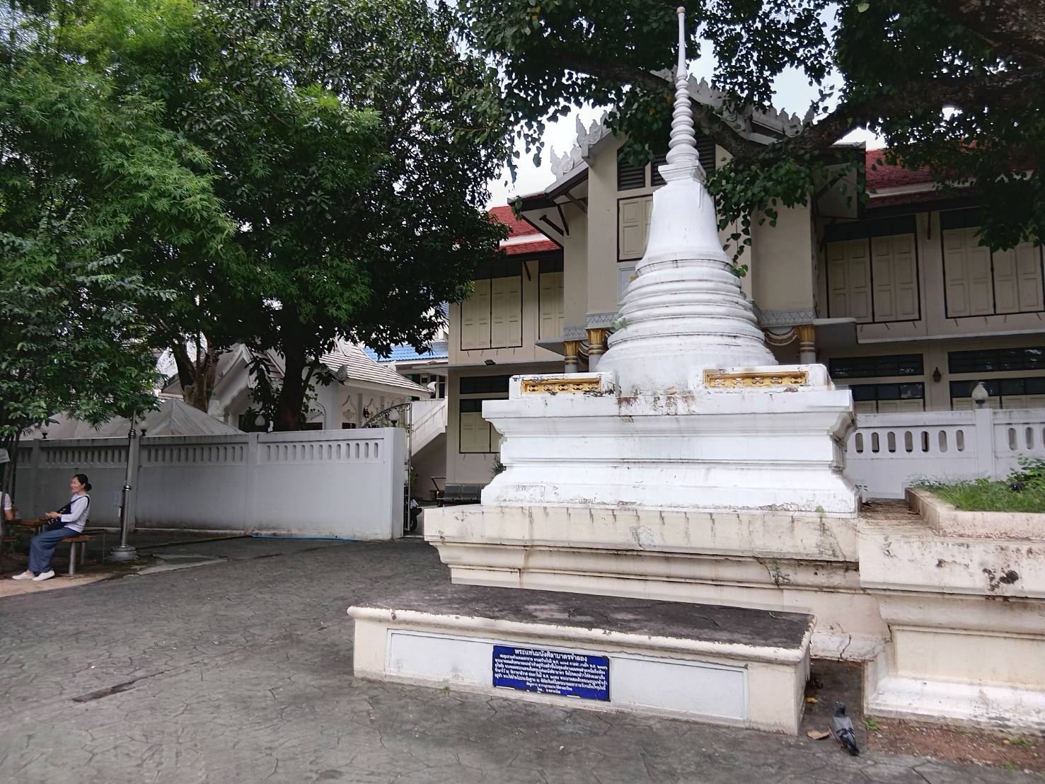 เจดีย์ ต้นโพธิ์ พระแท่น